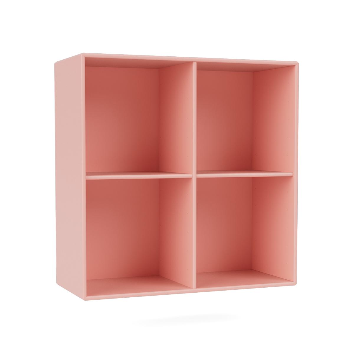 Montana - Show Bookcase 167-Ruby 04 Suspension Rails - Hyllor - Peter J. Lassen - Rosa - Trä
