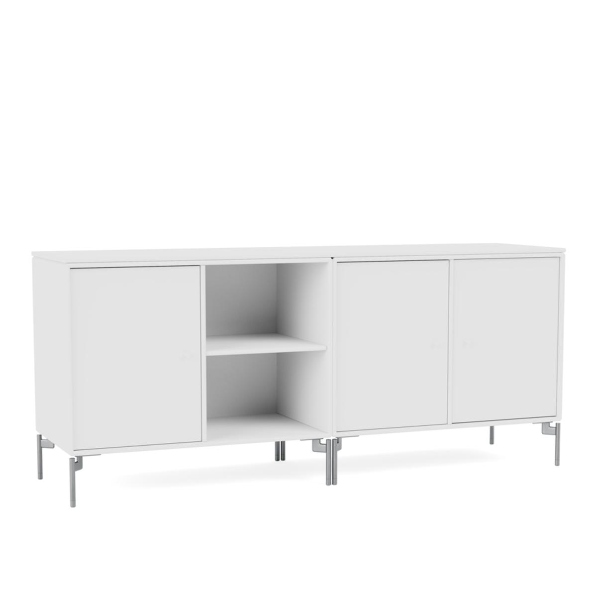 Montana - Save Lowboard - New White / Matt Chrome Legs - Skänkar och sideboards - Peter J. Lassen - Vit