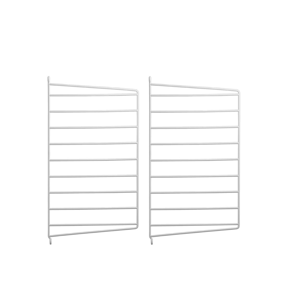 String - Väggavel 50 x 30 cm 2-pack vit - Hyllsystem