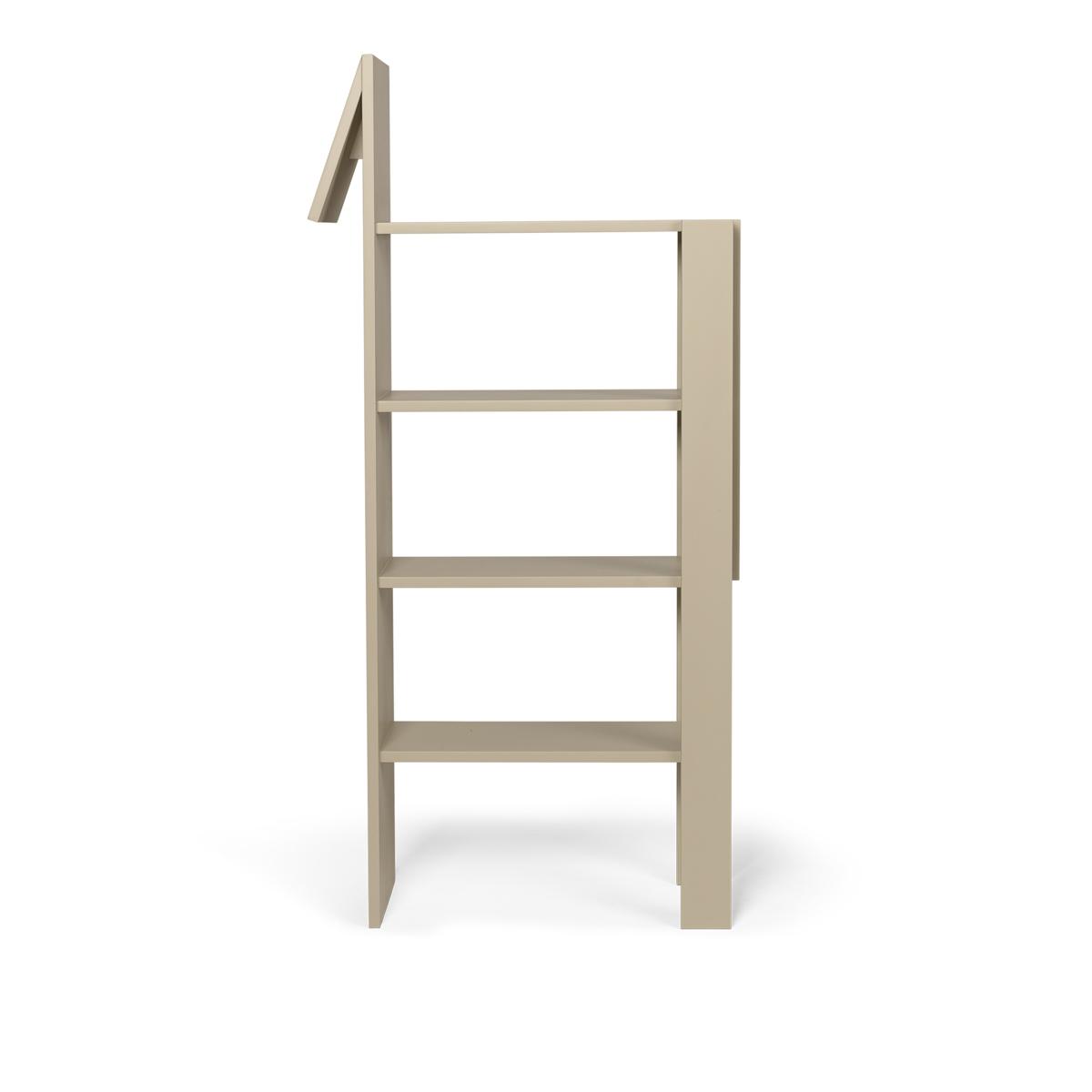 Ferm Living - Giraffe Bookcase - Cashmere - Hyllor - Beige - Trä