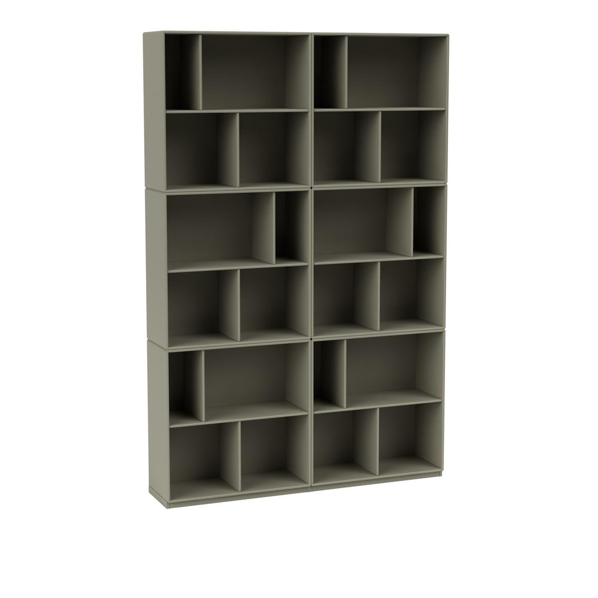 Montana - Read Spacious Bookshelf, Plinth H3 cm - Fennel - Hyllor - Peter J. Lassen - Grön