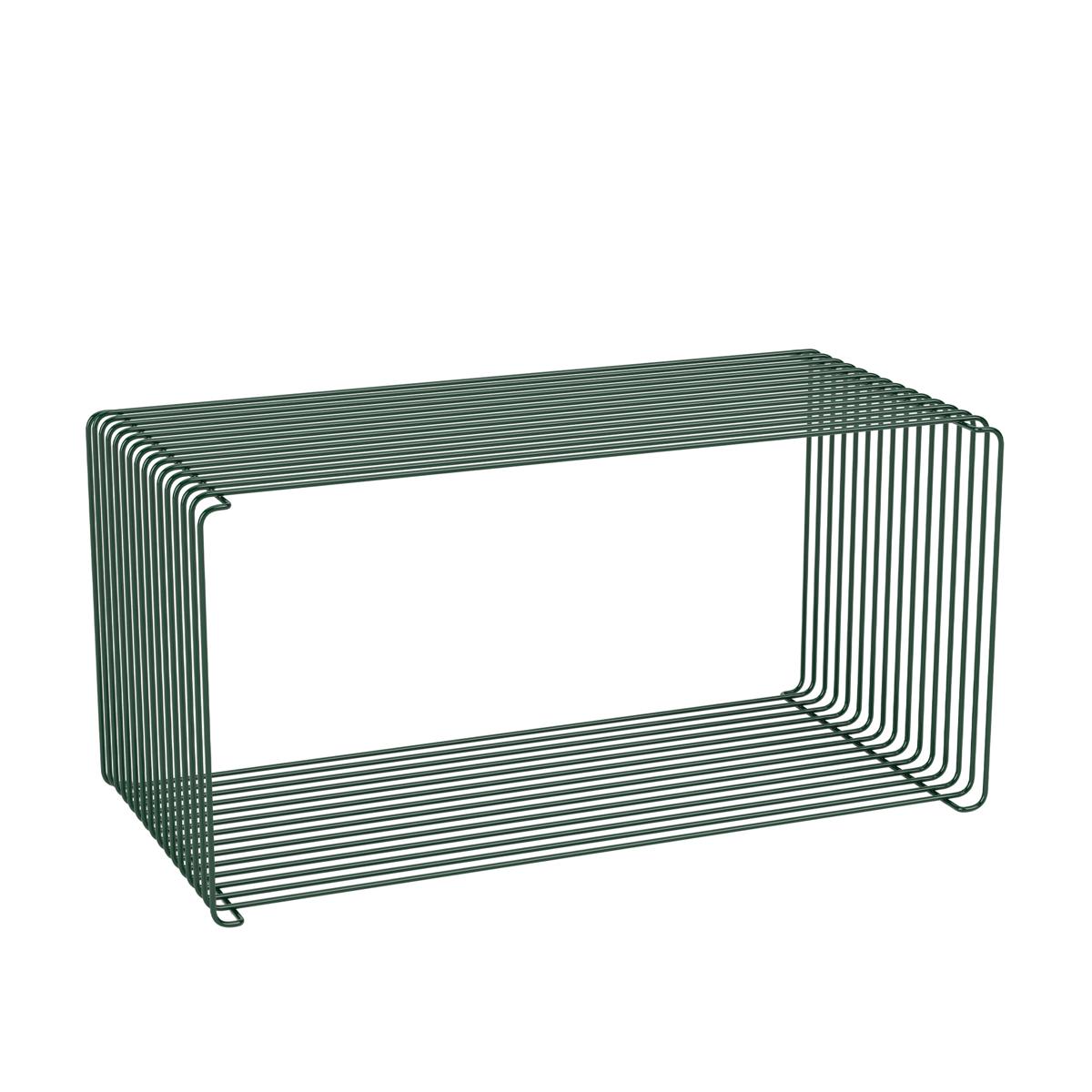 Montana - Panton Wire Extended hylla, D 34,8 - Pine - Hyllor & Hyllsystem - Verner Panton - Grön - Metall