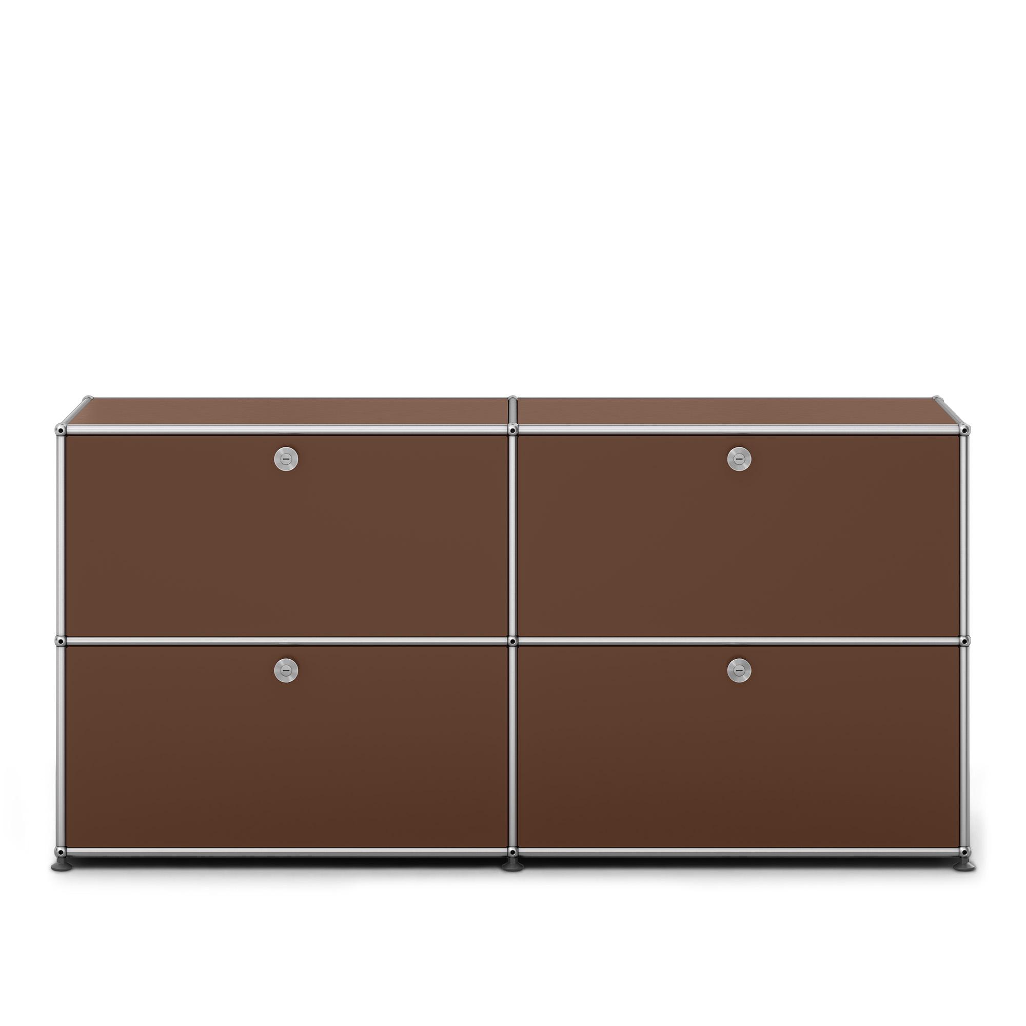 USM - USM Haller Sideboard E2 USM Brown - Sideboards - Fritz Haller & Paul Schärer - Brun
