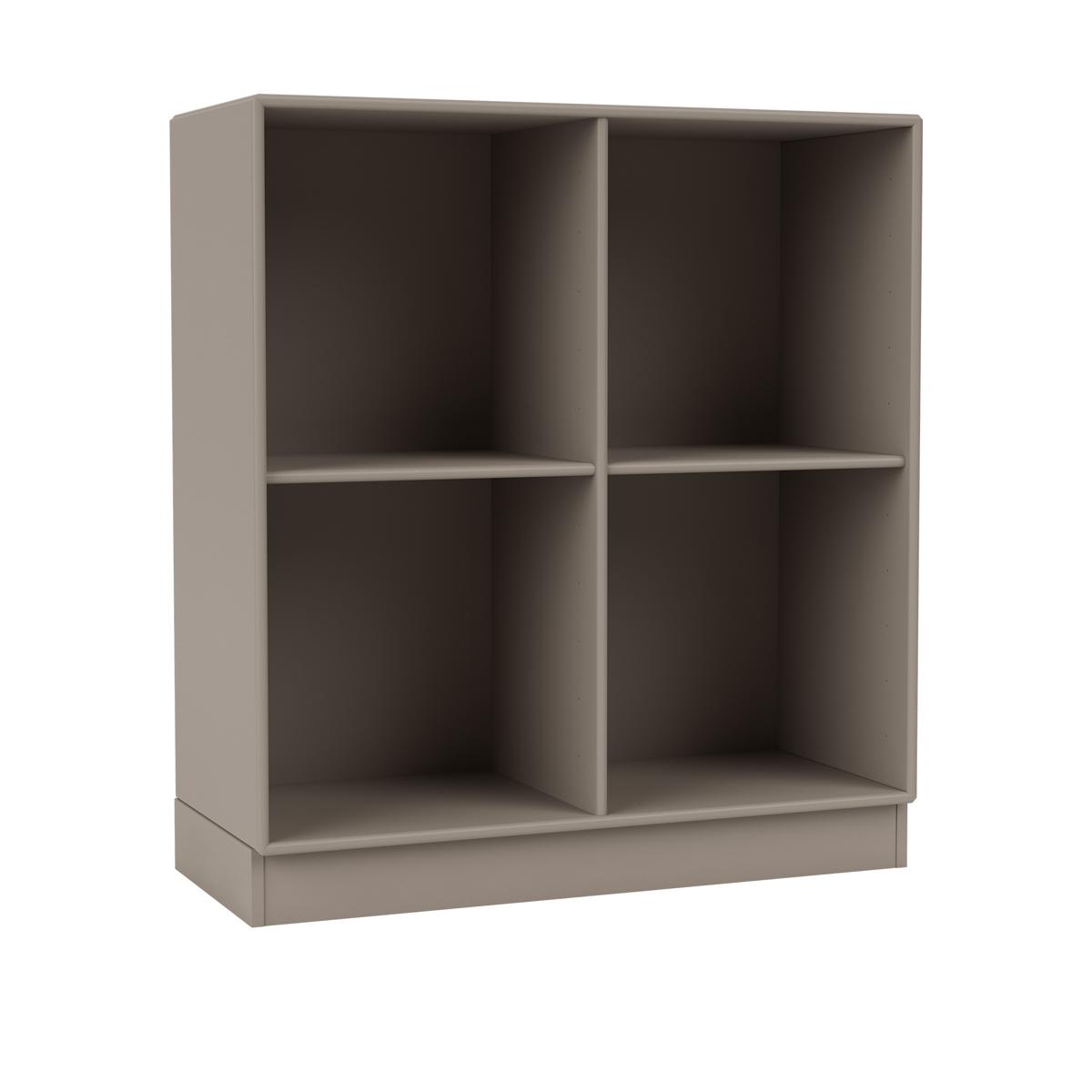 Montana - Show Bookcase 02-Fjord 07 Plinth 7 cm - Hyllor & Hyllsystem - Peter J. Lassen - Blå - Trä