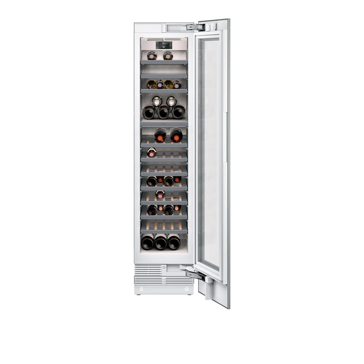 Gaggenau - VC400 vinskåp glasdörr - Vinkylar - Metall