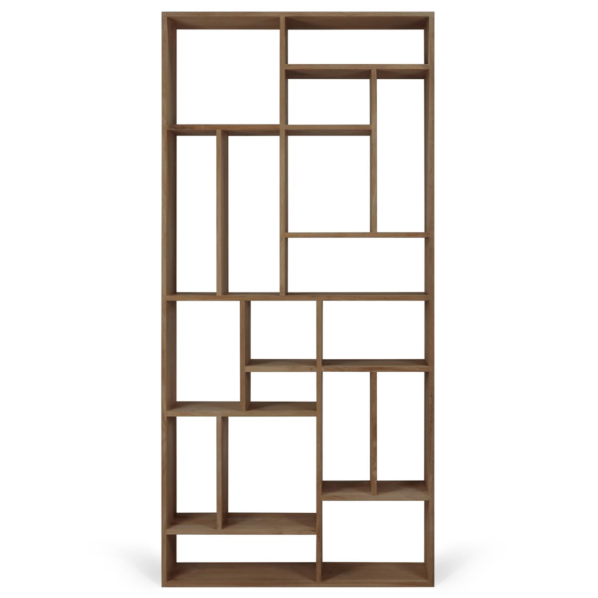 Ethnicraft - M Rack Large Teak - Hyllor - Alain Van Havre - Träfärgad - Trä