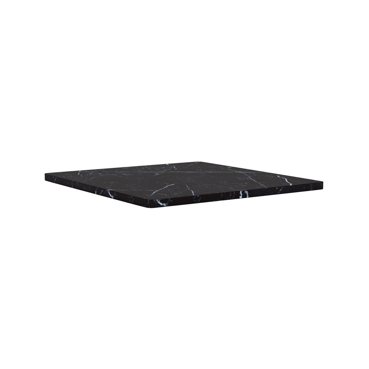 Montana - Panton Wire Single toppskiva marble, djup 34,8 cm - Black marble - Hyllor & Hyllsystem - Verner Panton - Svart - Sten