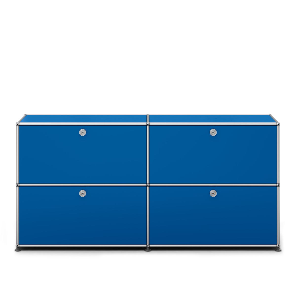 USM - USM Haller Sideboard E2 Gentian Blue - Skänkar och sideboards - Fritz Haller & Paul Schärer - Blå
