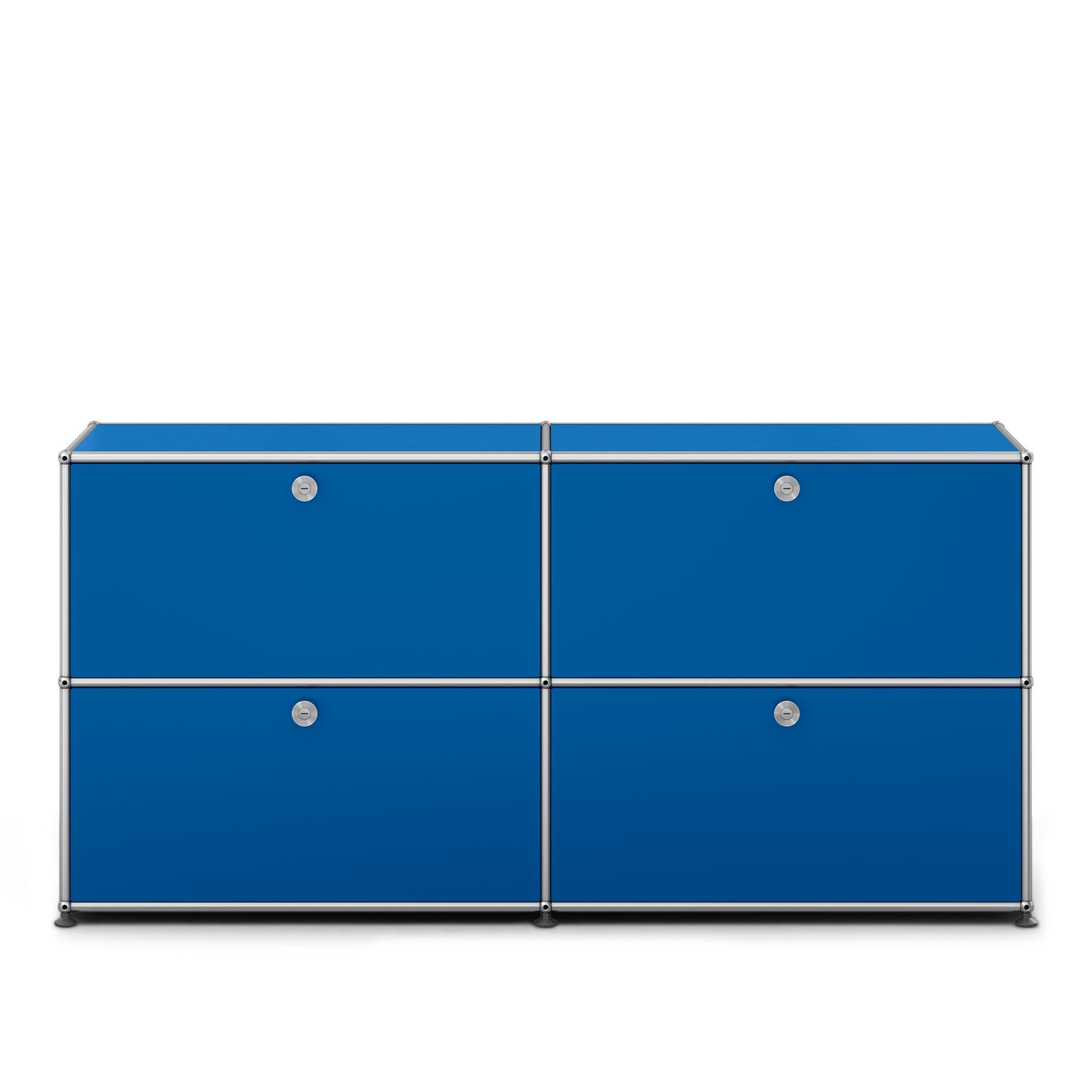 USM - USM Haller Sideboard E2 Gentian Blue - Sideboards - Fritz Haller & Paul Schärer - Blå