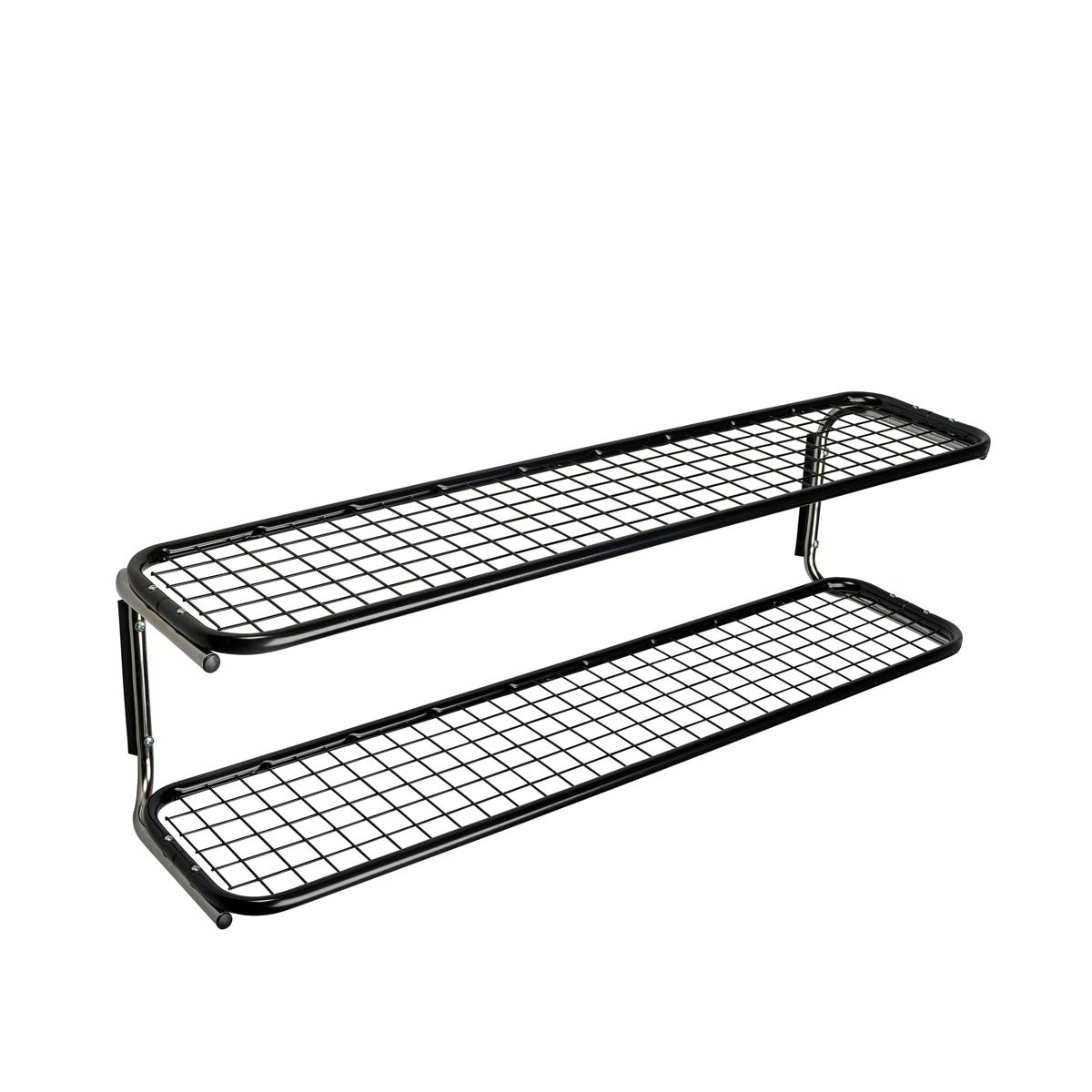 Essem Design - Classic 650S Skohylla Svart/Krom, 110 cm - Hatthyllor och skohyllor - Gunnar Bolin - Svart - Metall/Plast