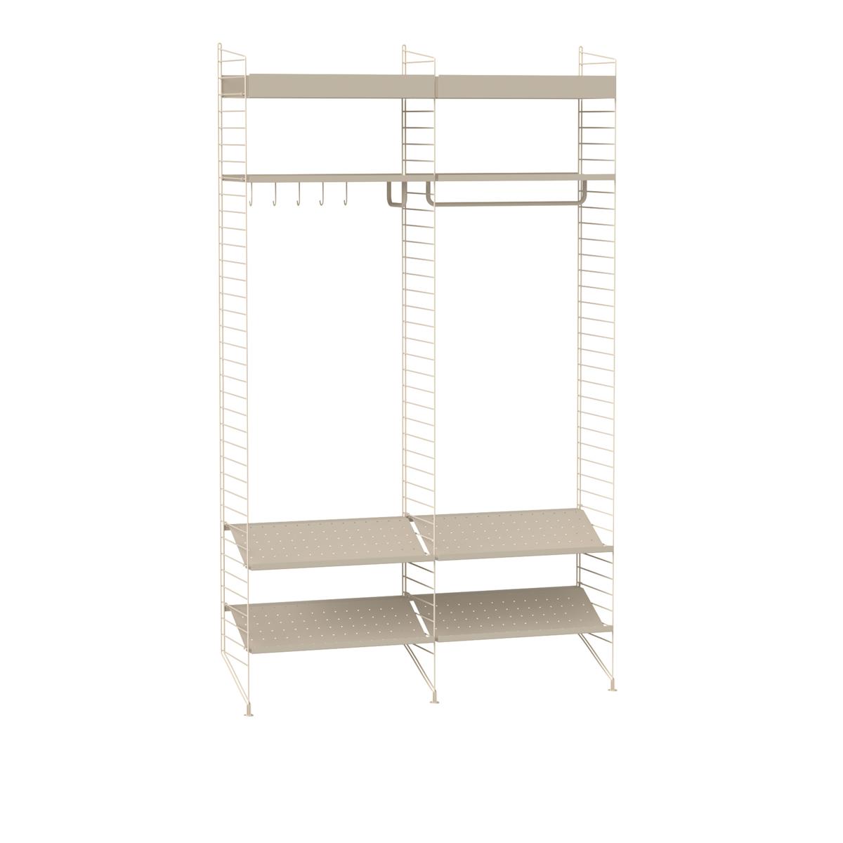 String - Hall Hyllsystem K Beige / Beige - Hyllor & Hyllsystem - Beige