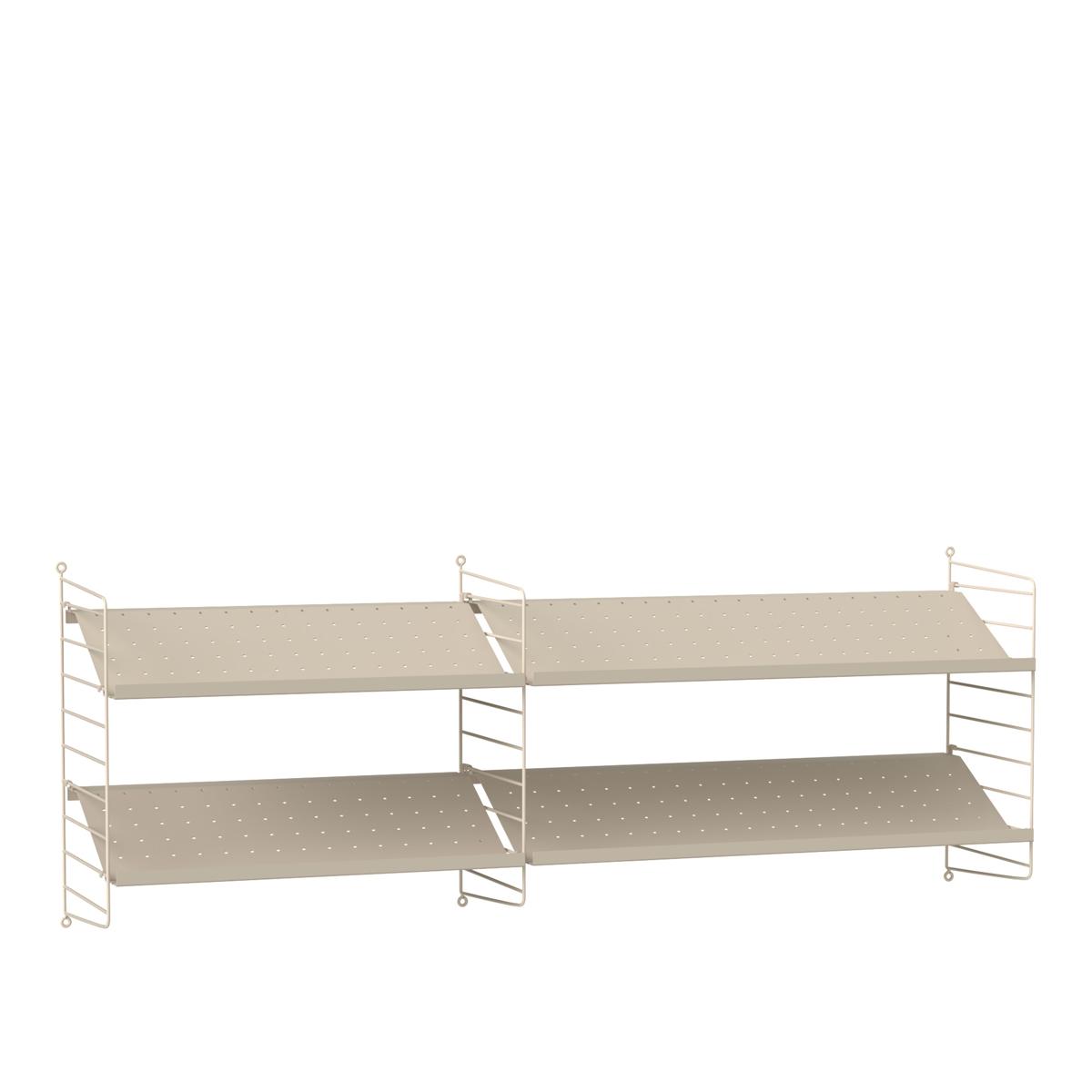 String - Hall Hyllsystem I Beige / Beige - Hyllor och hyllsystem - Beige