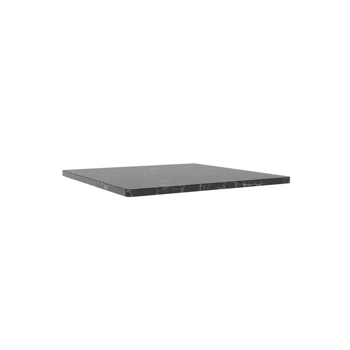 Montana - Panton Wire Single toppskiva marmor,  djup 25,7 cm - Black - Hyllor & Hyllsystem - Verner Panton - Svart - Sten