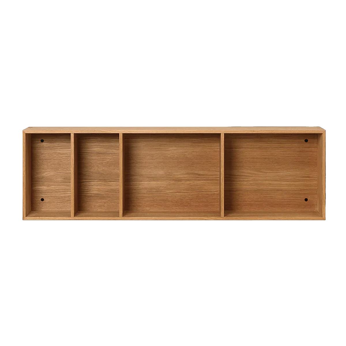 Ferm Living - Bon Shelf Oiled Oak - Vägghyllor - Träfärgad - Trä