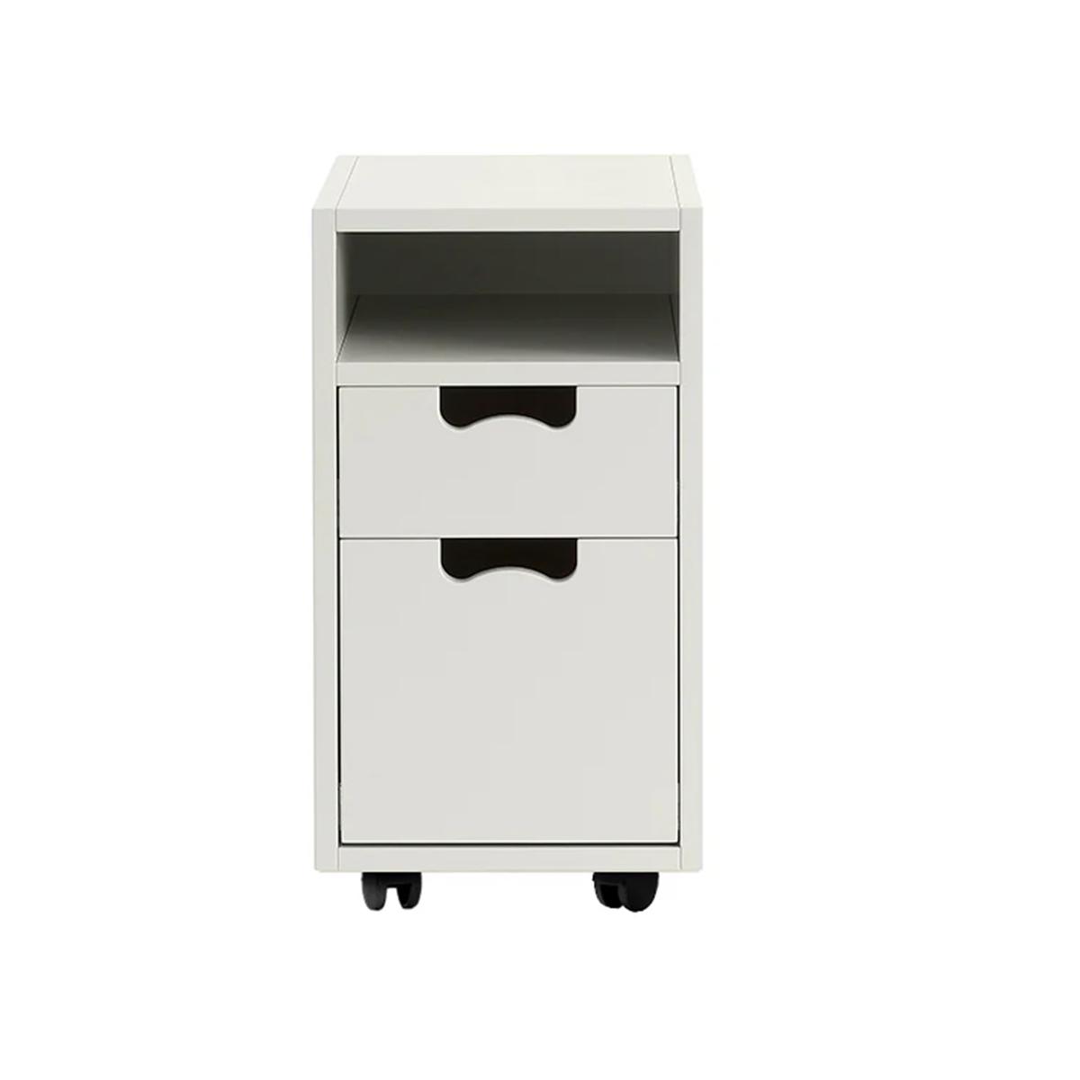 Asplund - Snow Drawer G3 Castors - White - Hurtsar -  Thomas Sandell & Jonas Bohlin - Vit