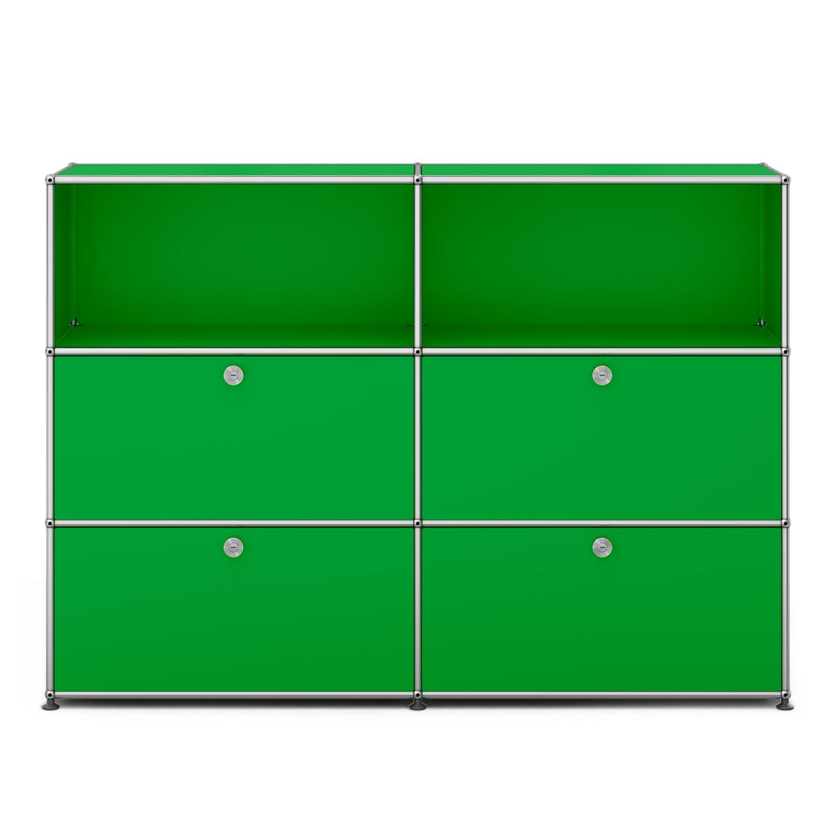 USM - USM Haller M64 28 USM Green - Skänkar och sideboards - Fritz Haller & Paul Schärer - Grön - Metall