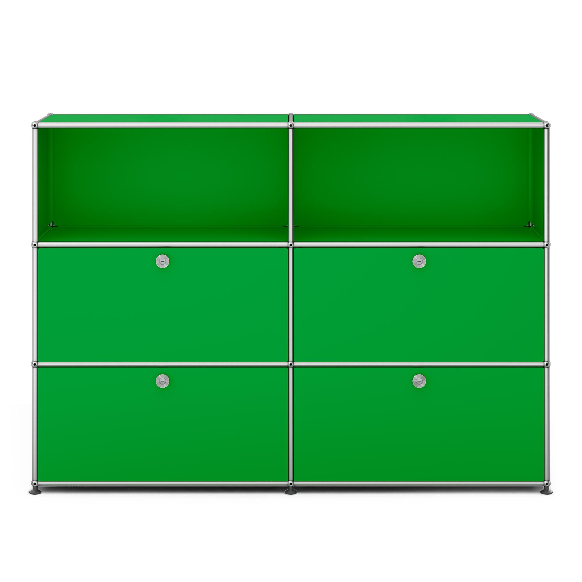 USM - USM Haller M64 28 USM Green - Skänkar och sideboards - Fritz Haller & Paul Schärer - Grön - Metall
