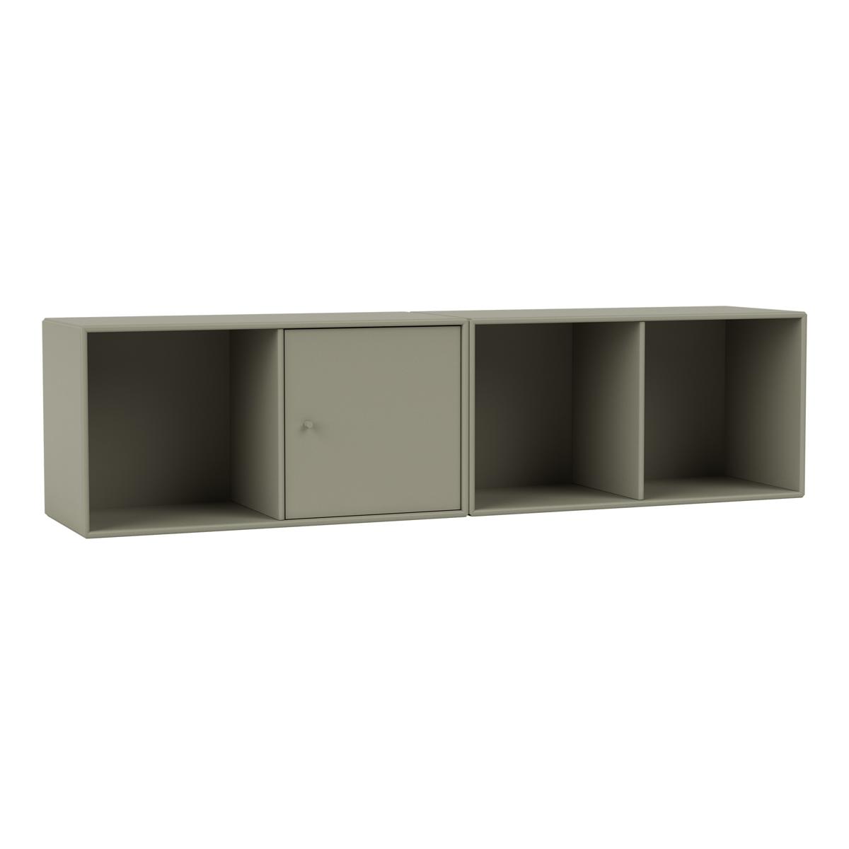 Montana - Line Sideboard 144-Fennel 04 Suspension Rails - Skänkar och sideboards - Peter J. Lassen - Grön - Trä