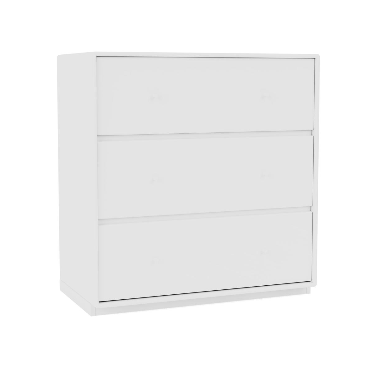 Montana - Carry Dresser, Plinth H3 cm - New White - Byråer - Peter J. Lassen - Vit - Trä