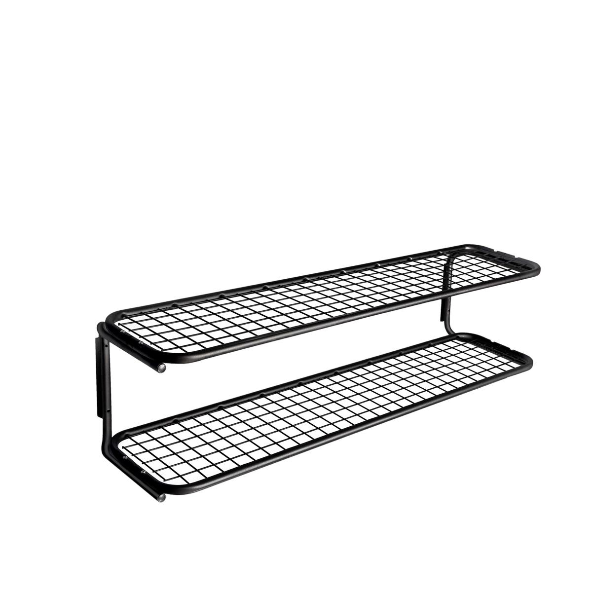 Essem Design - Classic 650S Skohylla Svart/Svart, 100 cm - Hatthyllor och skohyllor - Gunnar Bolin - Svart - Metall/Plast
