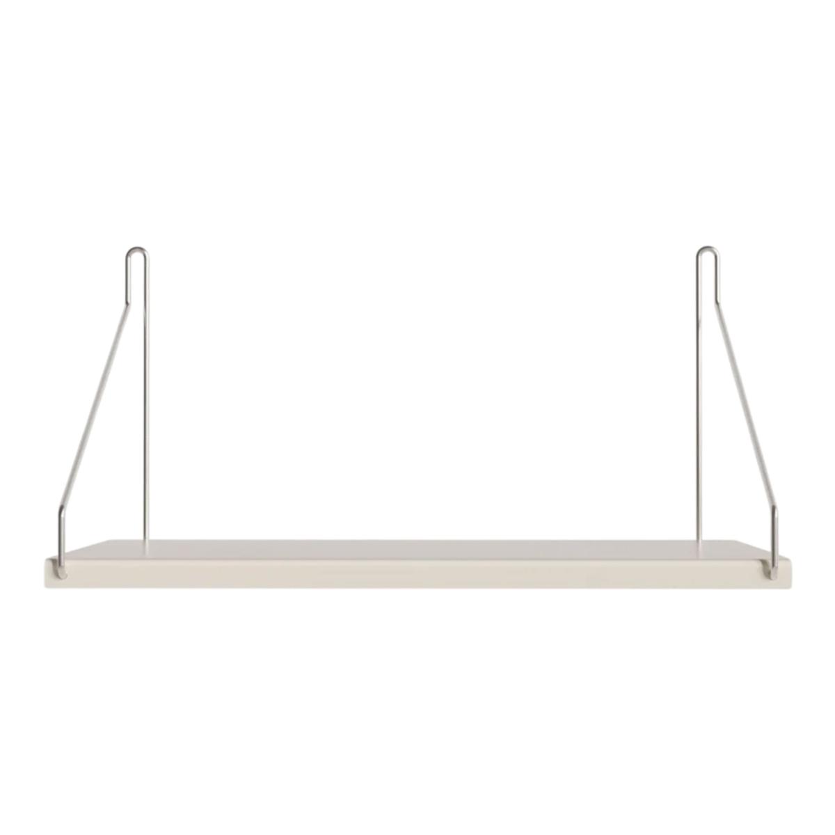 Frama - Single Shelf vägghylla Warm White Steel D20 W40 - Kim Richardt - Vit - Metall