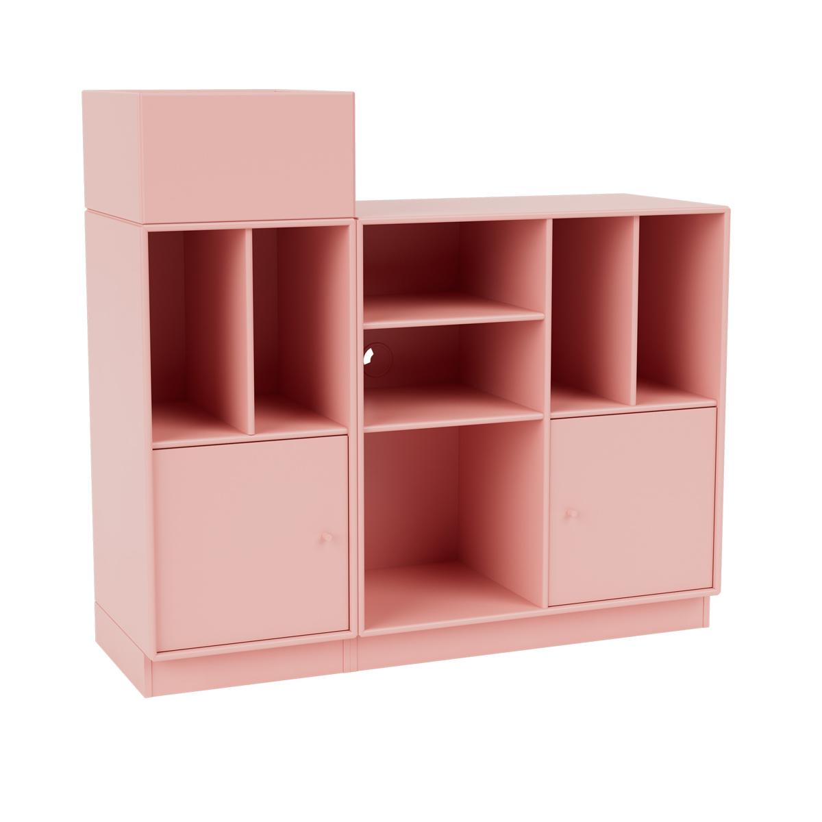 Montana - SPIN III Vinyl Storage, 07-Plinth 7 cm, 167 Ruby - Skåp och vitrinskåp - Peter J. Lassen - Rosa