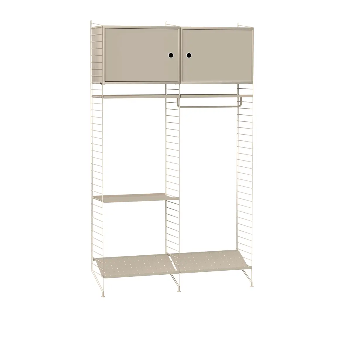 String - Hall hyllsystem T beige/beige - Hyllor & Hyllsystem - Nils Strinning - Beige