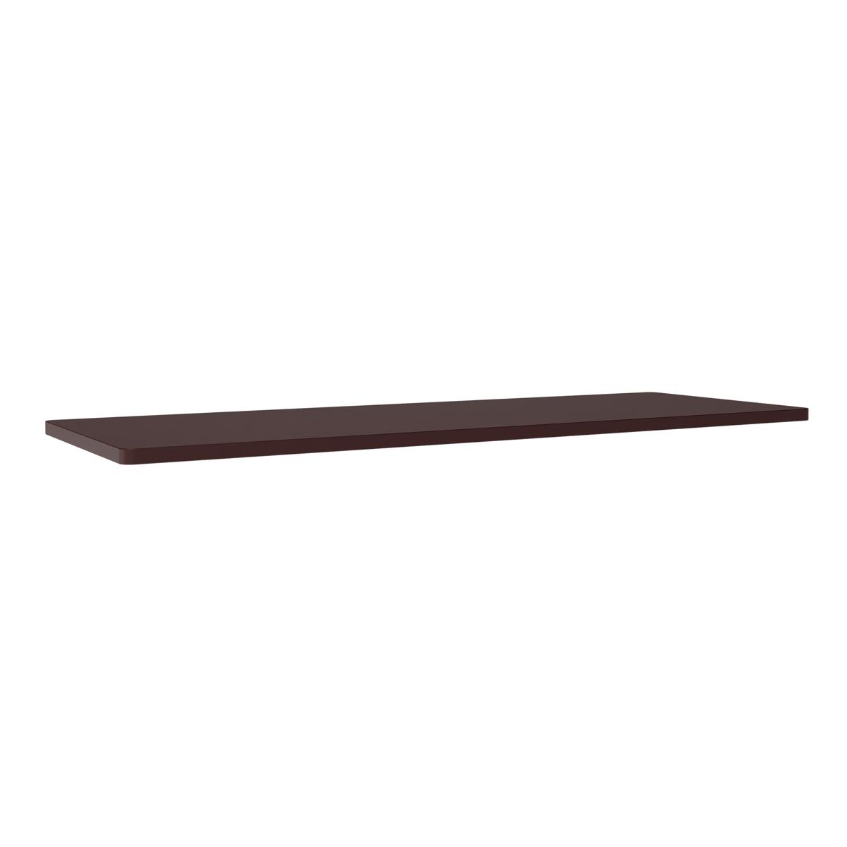 Montana - Panton Wire Extended toppskiva, djup 25,7 cm - Black Red - Hyllor & Hyllsystem - Verner Panton - Svart