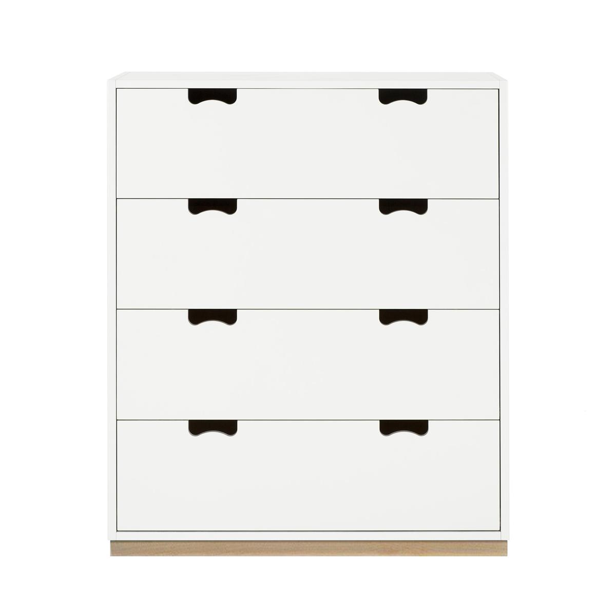 Asplund - Snö A Björksockel White - Byråer -  Thomas Sandell & Jonas Bohlin - Vit - Trä