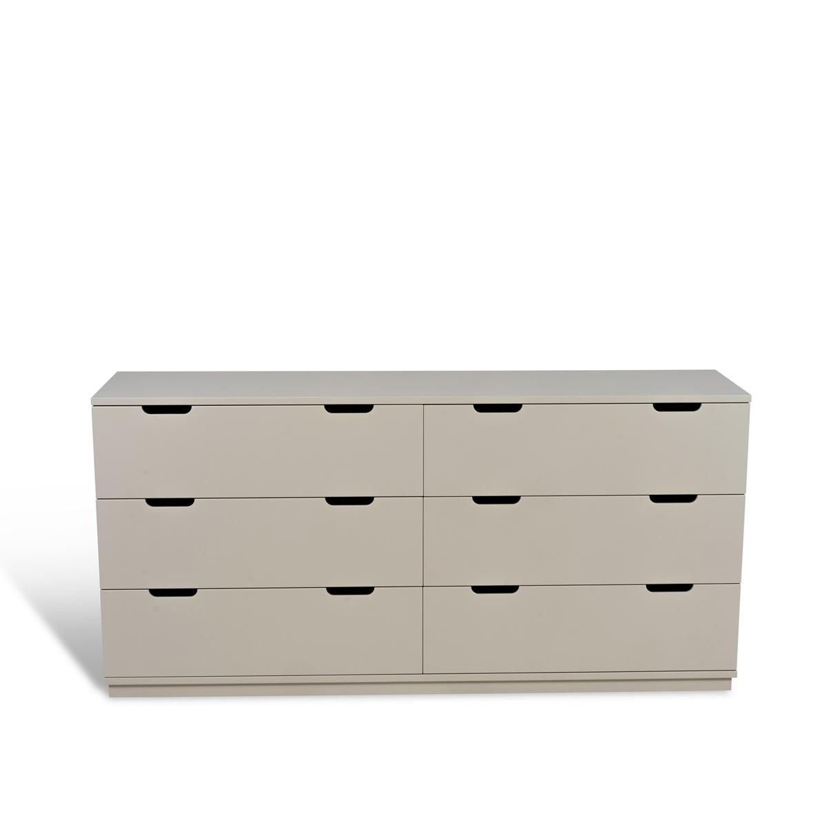 Mavis - Aoko Byrå Beige 6 Lådor - Byråer - Martina Elgemark - Beige - Trä