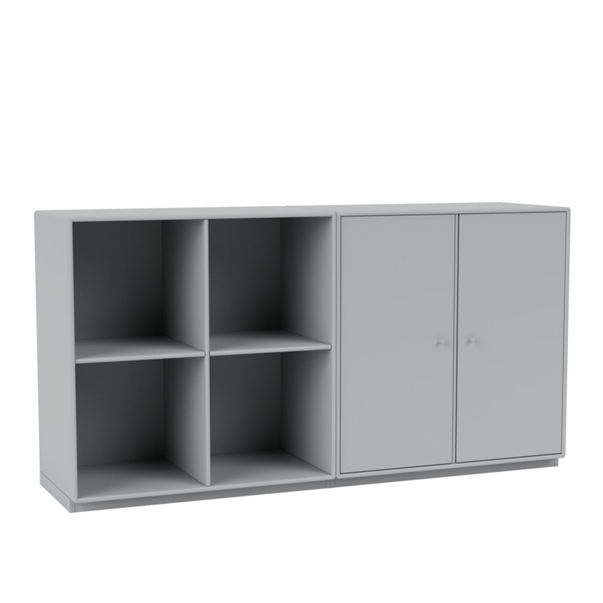 Montana - Pair Classic Sideboard 02-Fjord 06 Plinth 3 cm - Skänkar och sideboards - Peter J. Lassen - Blå - Trä