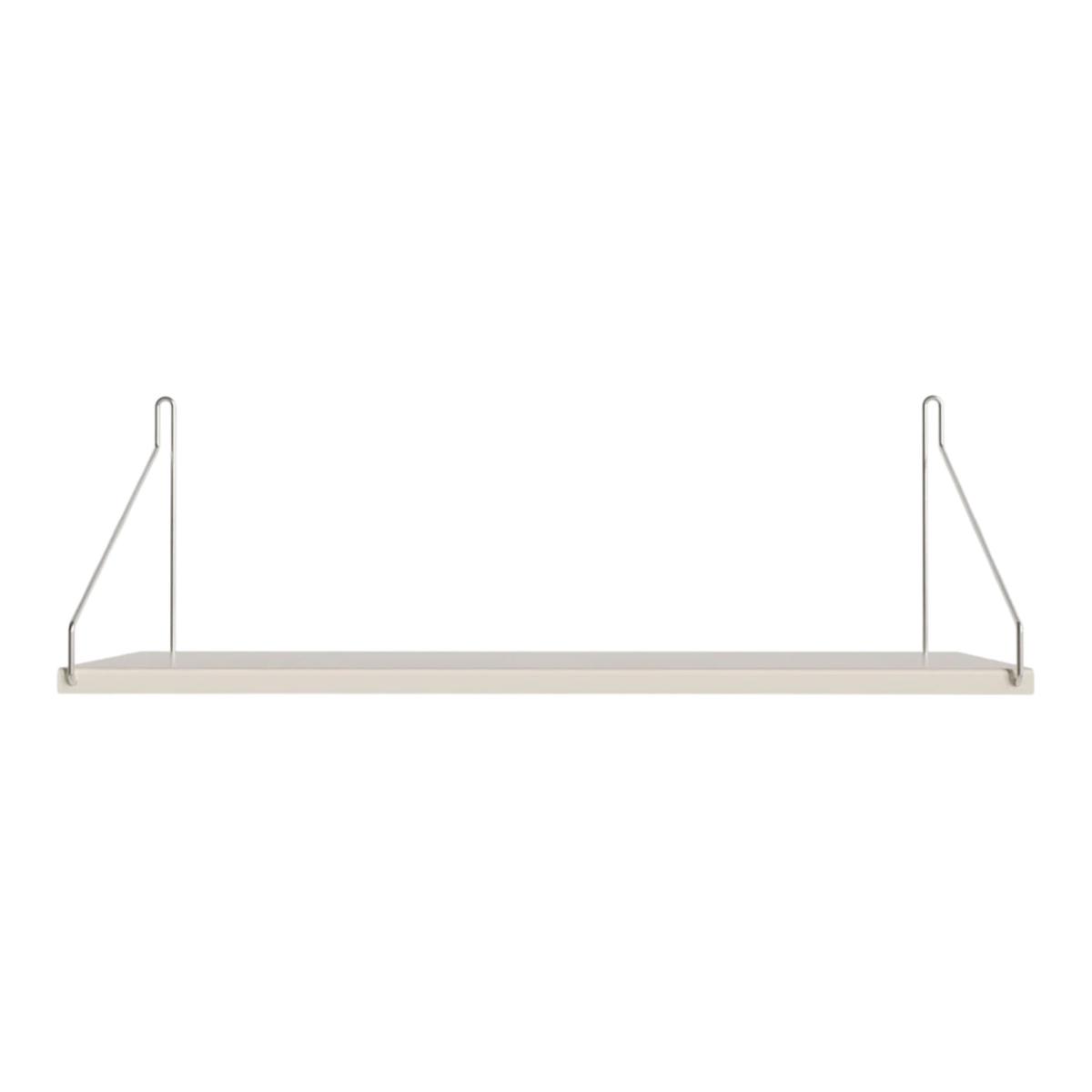 Frama - Single Shelf vägghylla Warm White Steel D20 W60 - Kim Richardt - Vit - Metall