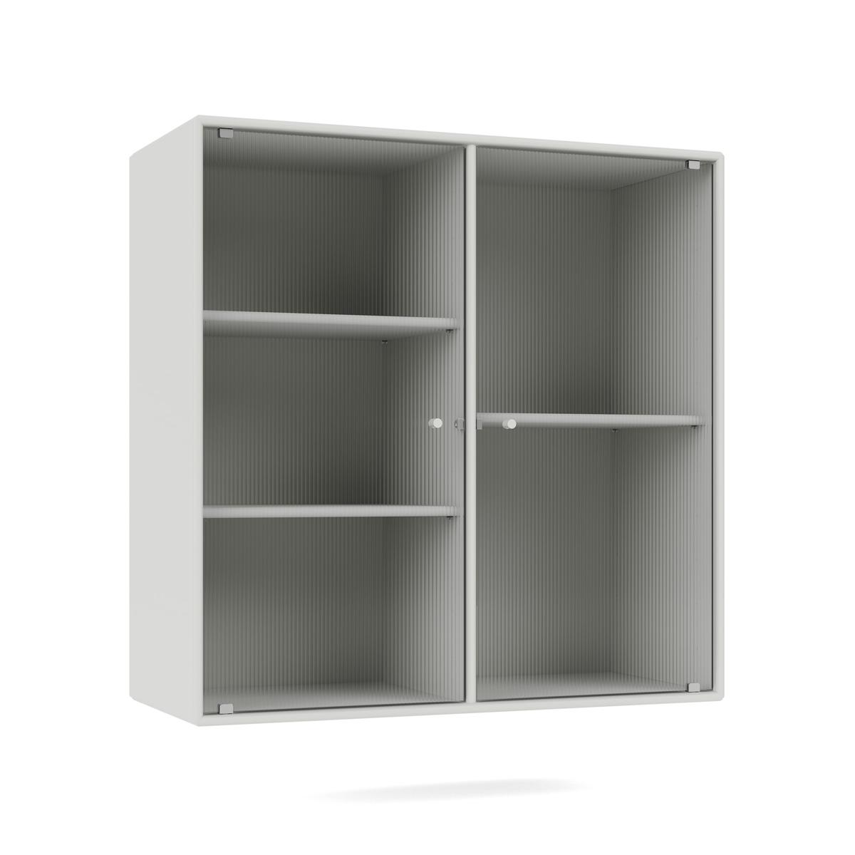 Montana - Ripple Ii – Vitrine Cabinet 09-Nordic 04 Suspension Rails - Skåp och vitrinskåp - Peter J. Lassen - Vit - Trä