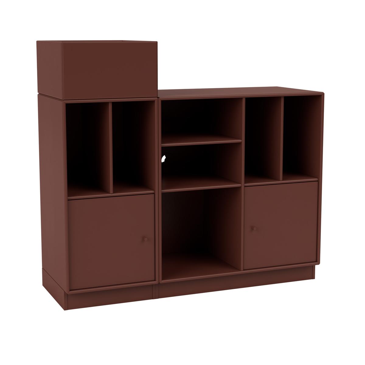 Montana - SPIN III Vinyl Storage, 07-Plinth 7 cm, 155 Masala - Skåp och vitrinskåp - Peter J. Lassen - Brun
