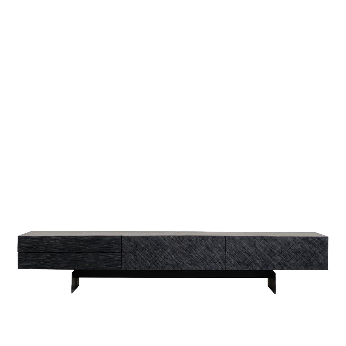 Zanat - Koam Sideboard - Maple Black - Sideboards - Jean-Marie Massaud - Svart - Trä
