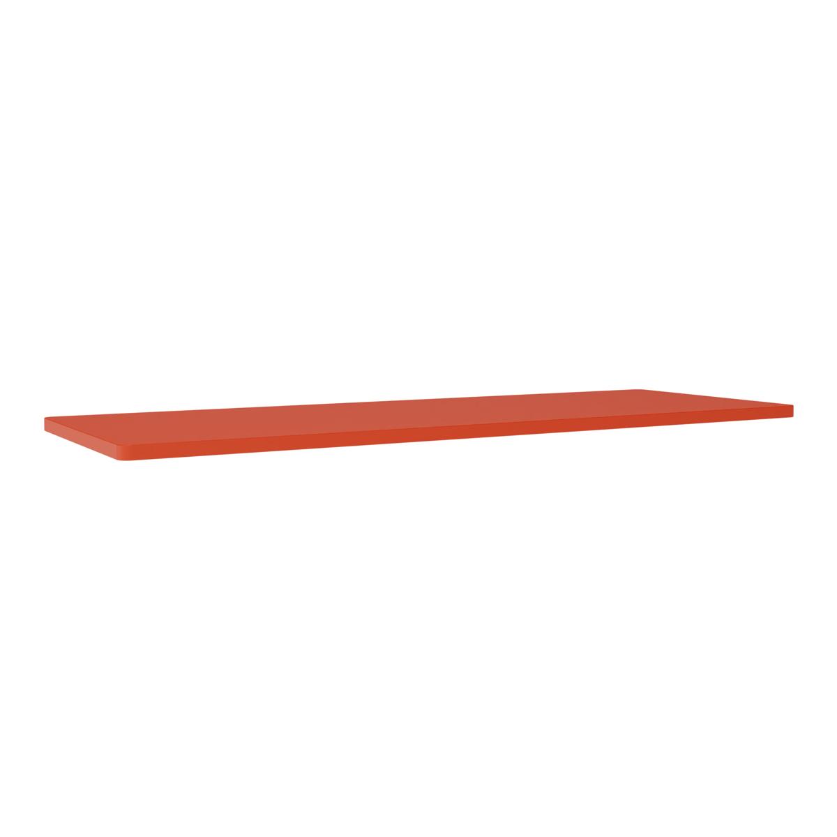 Montana - Panton Wire Extended toppskiva, djup 25,7 cm - Rosehip - Hyllor & Hyllsystem - Verner Panton - Röd