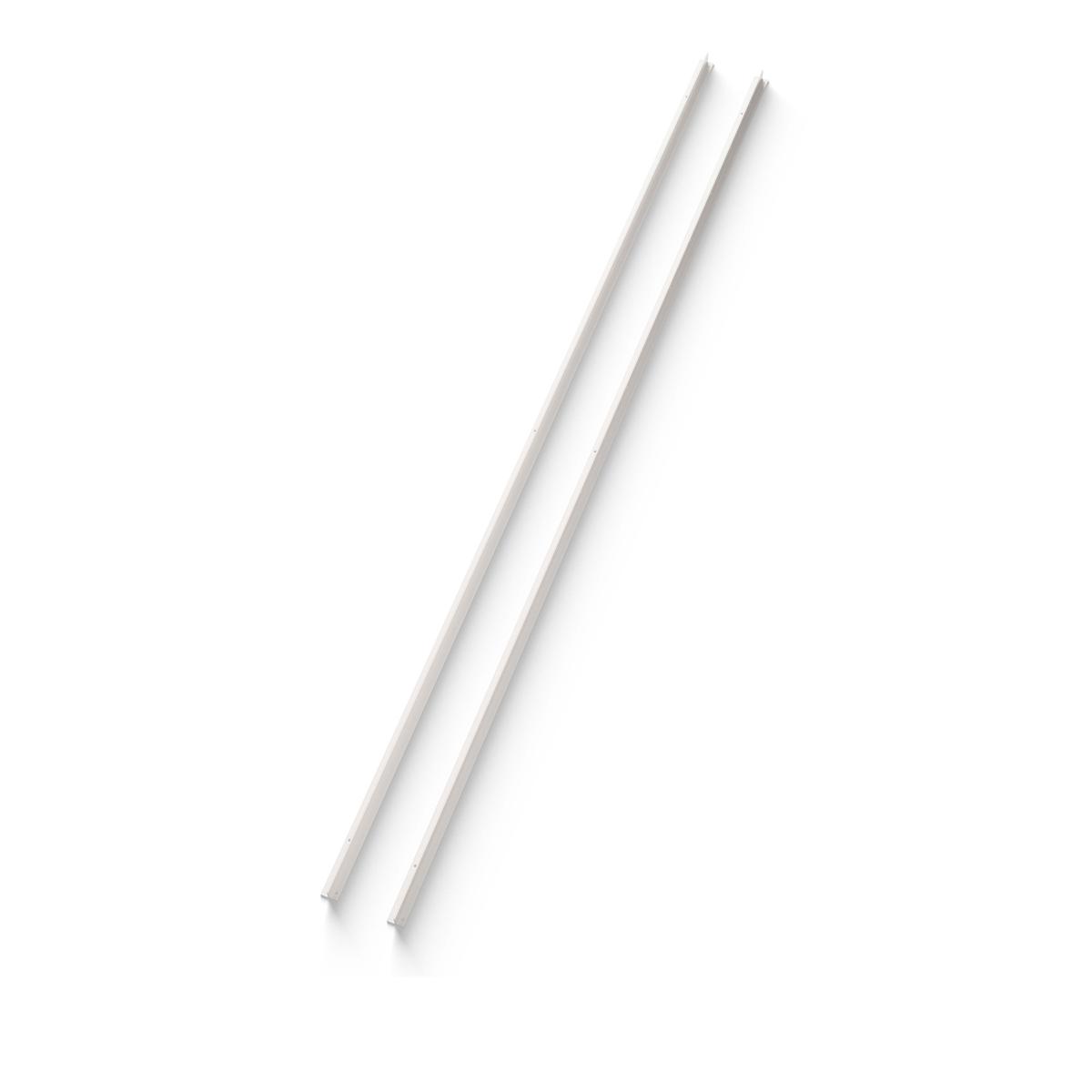 New Works - Wall Bar 1900 2-Pack White - Hyllsystem - Knut Bendik Humlevik - Vit - Metall