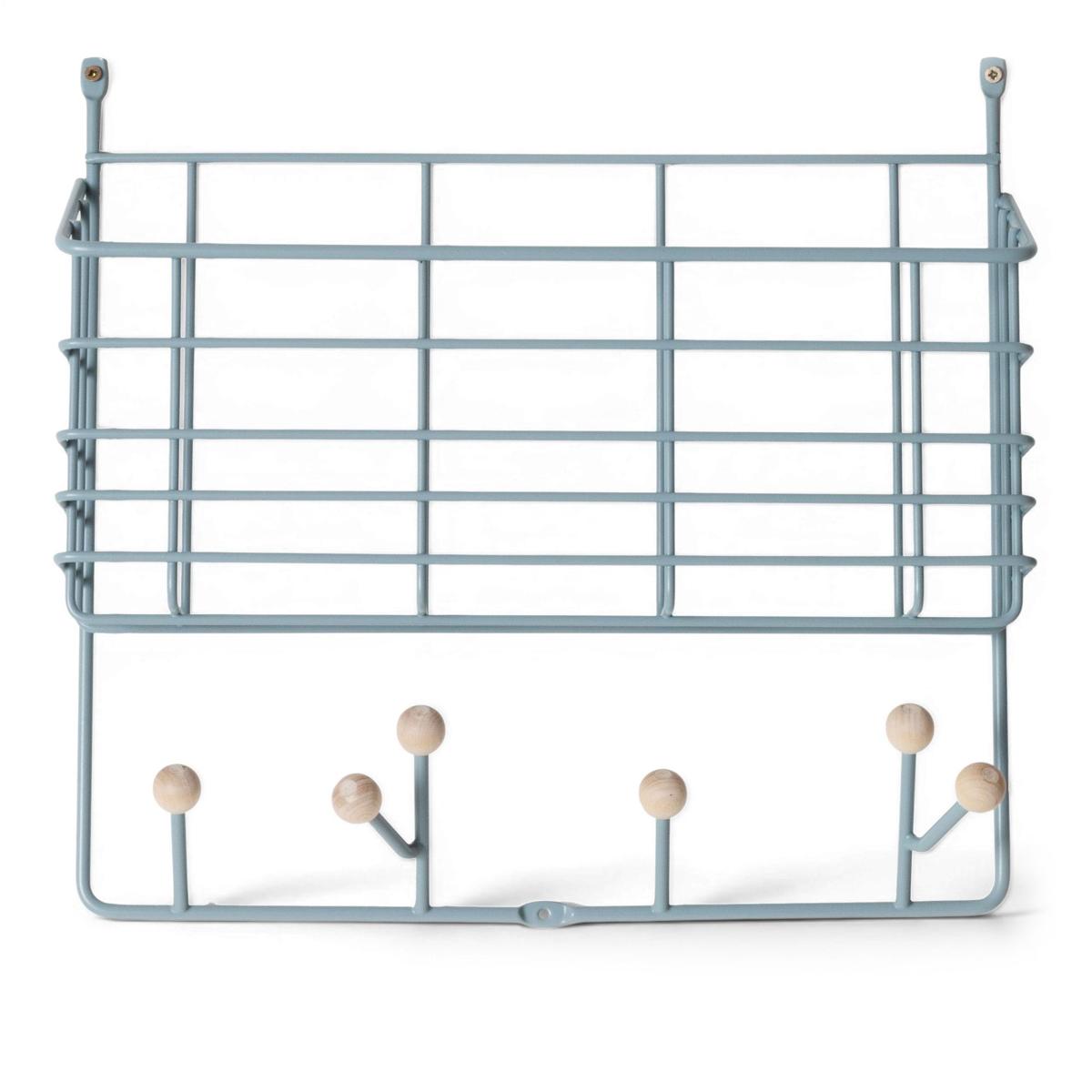 Maze Interior - Mitten shelf junior pigeon blue - Olof Kolte - Blå - Trä