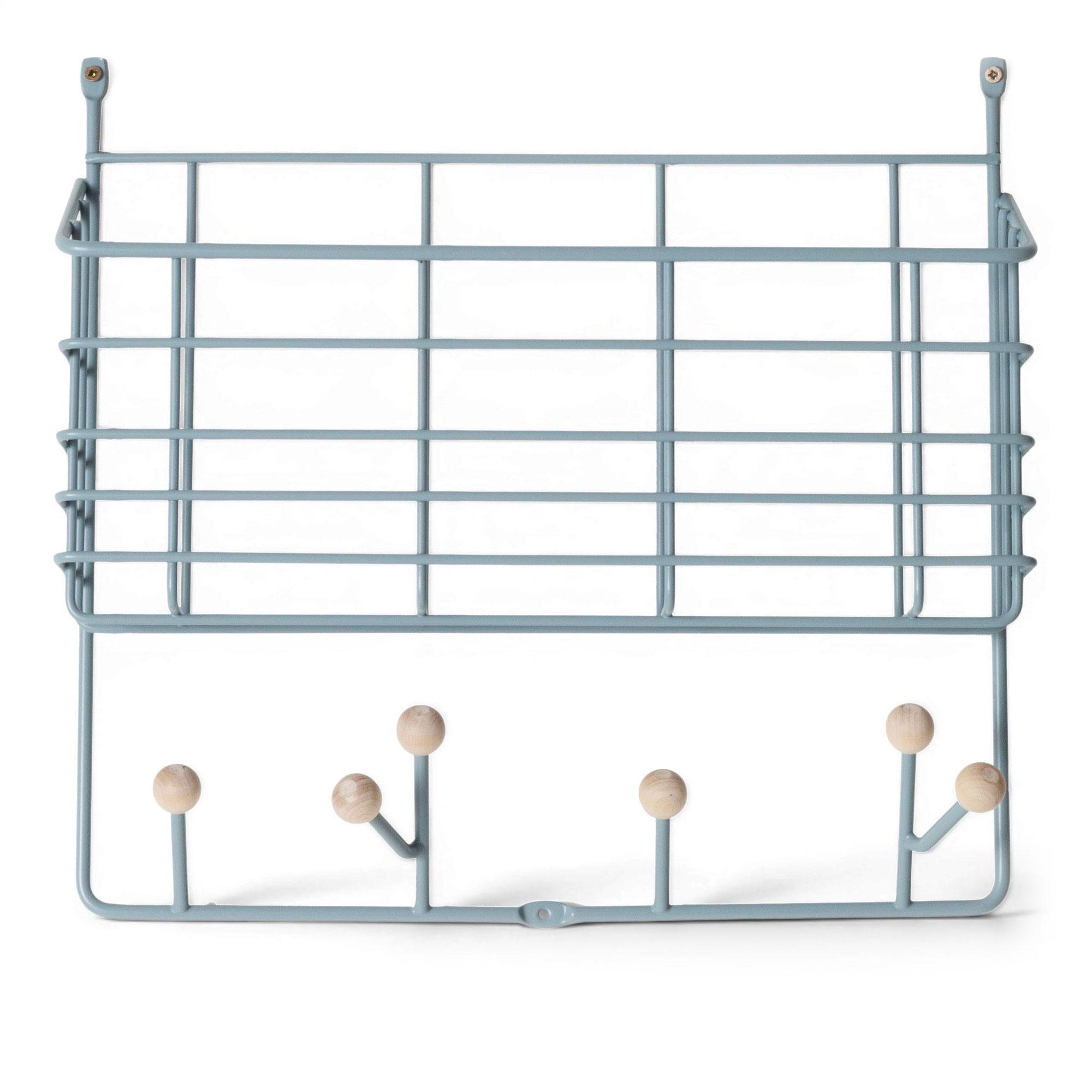 Maze Interior - Mitten shelf junior pigeon blue - Olof Kolte - Blå - Trä