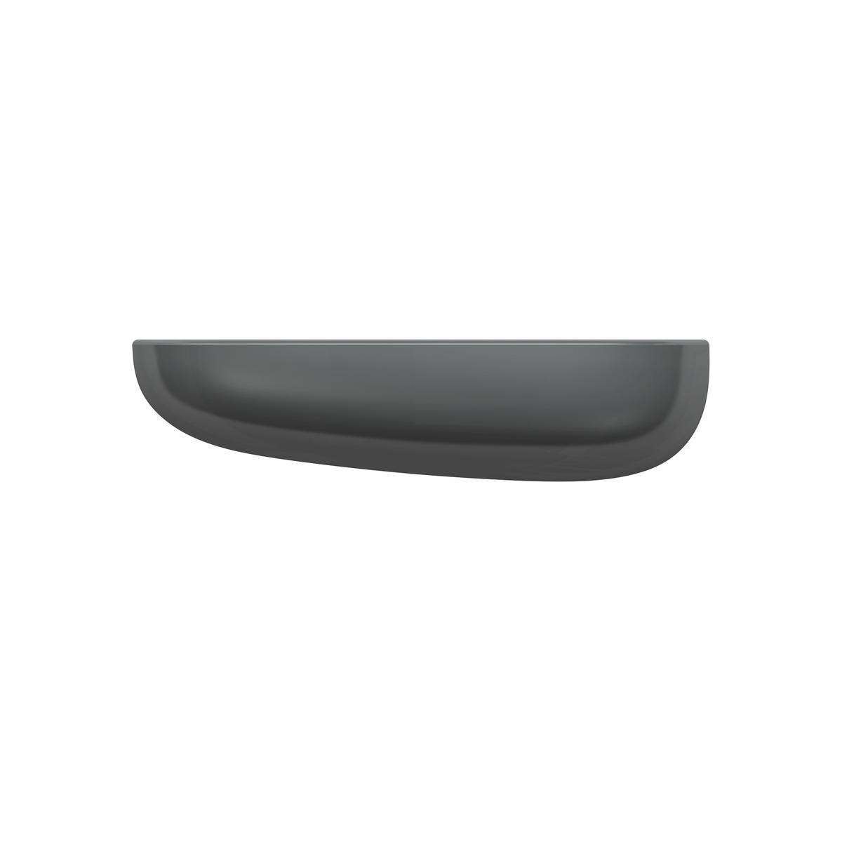 Vitra - Corniches vägghylla Medium Dark Grey - Hyllor - Ronan & Erwan Bouroullec - Vit - Plast