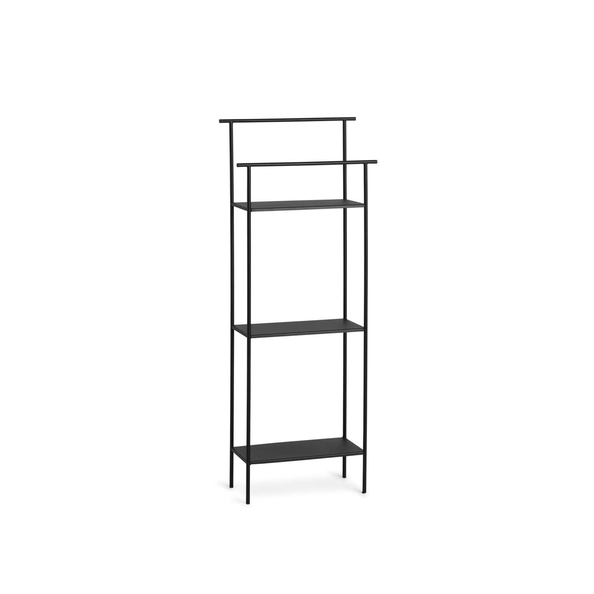Ferm Living - Dora Shelving Unit Black - Hyllor - Svart - Metall