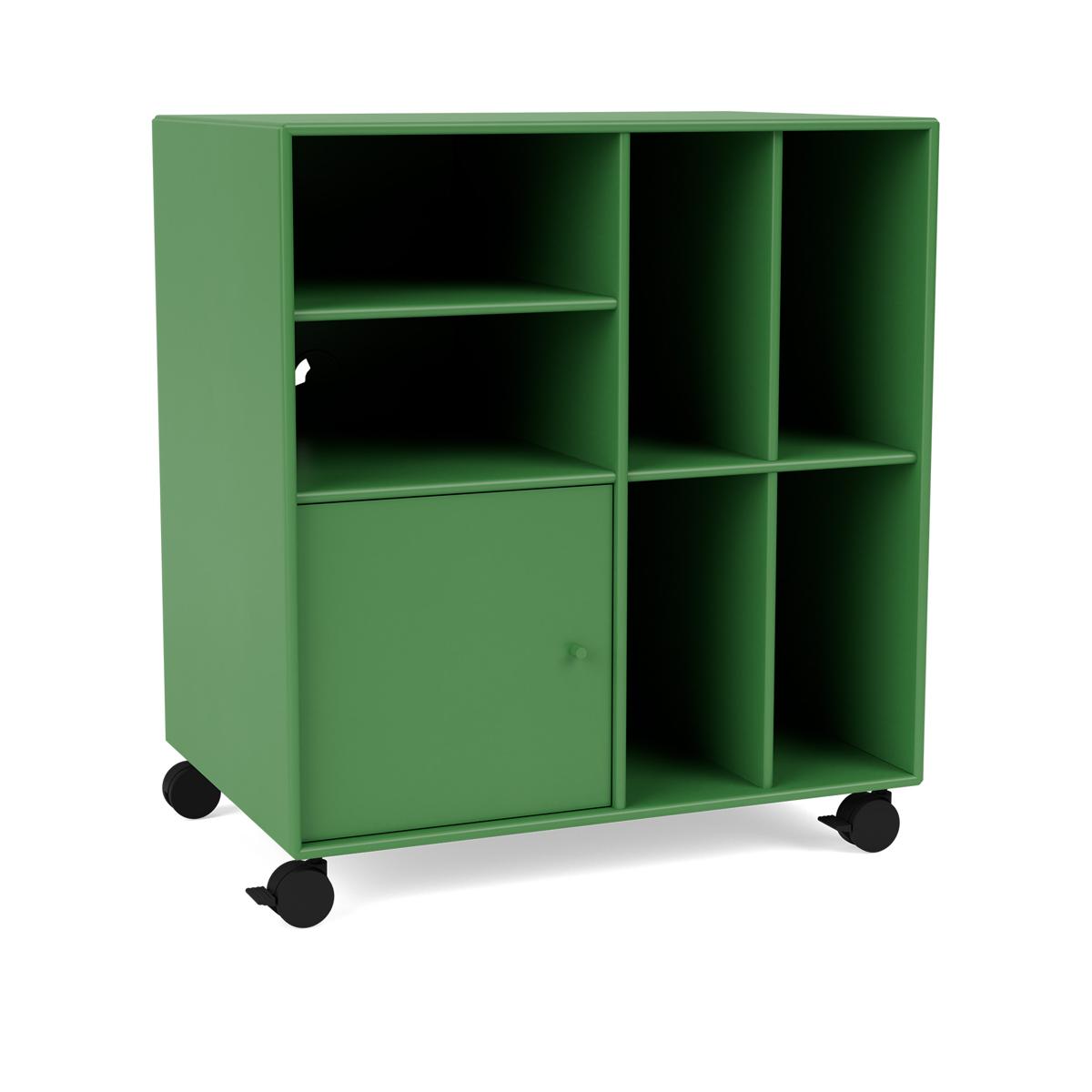 Montana - SPIN II Vinyl Storage, 05-CastorsCR70Black, 152 Parsley - Skåp och vitrinskåp - Peter J. Lassen - Grön