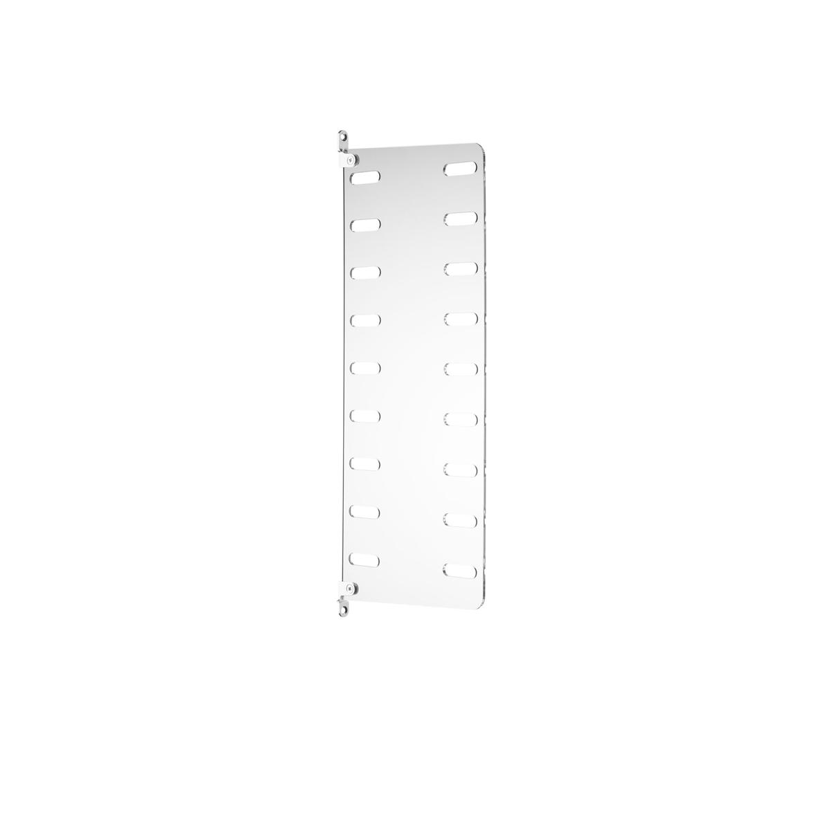 String - Väggavel plex 1-pack 50x20cm - Hyllor & Hyllsystem - Nils Strinning - Transparent - Plast