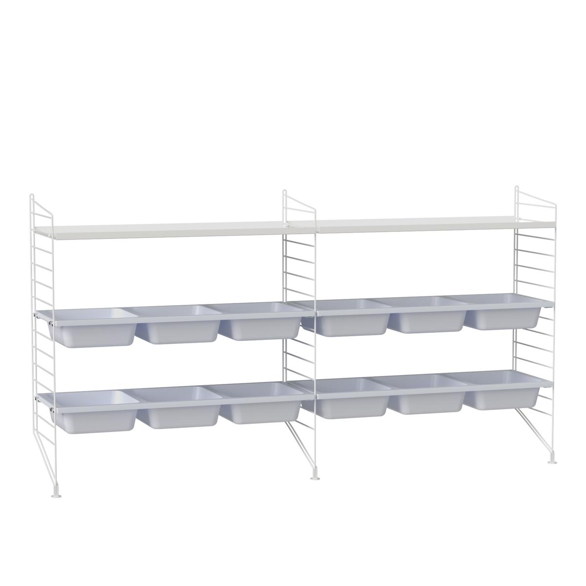 String - Barnrum Hyllsystem F Vit / Vit - Hyllor och hyllsystem - Beige