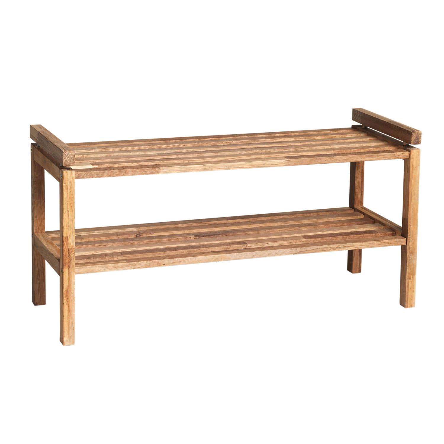 ROWICO Rektangulär Confetti skohylla i konfetti - Natural Oak (80x40)