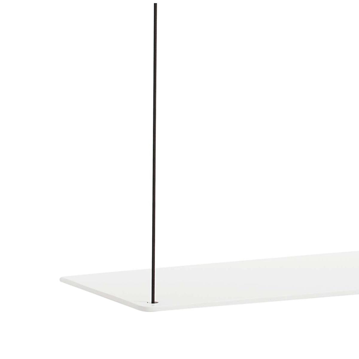 WOUD Stedge förlängningshylla - vit ek och metall (60 cm)