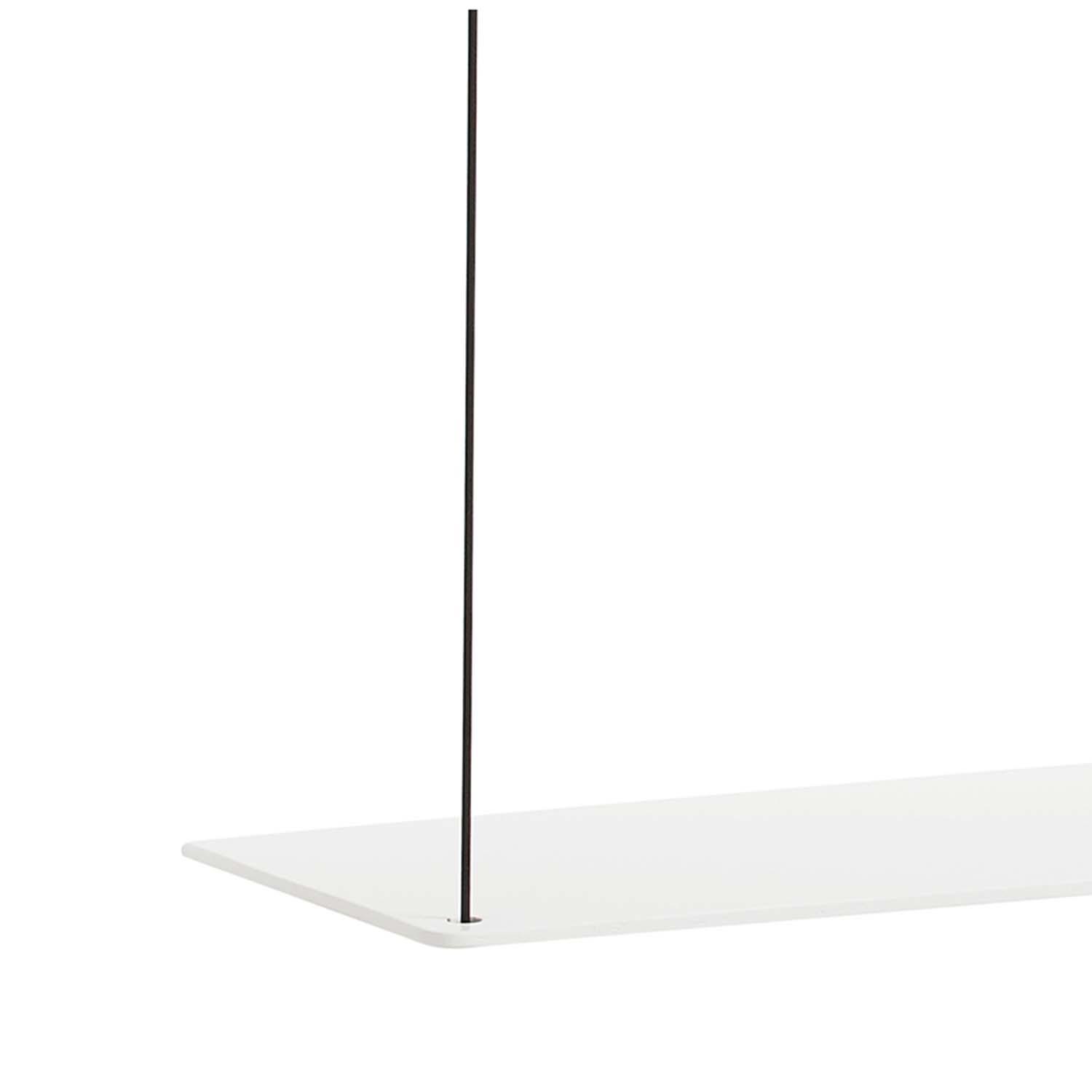 WOUD Stedge förlängningshylla - vit ek och metall (60 cm)