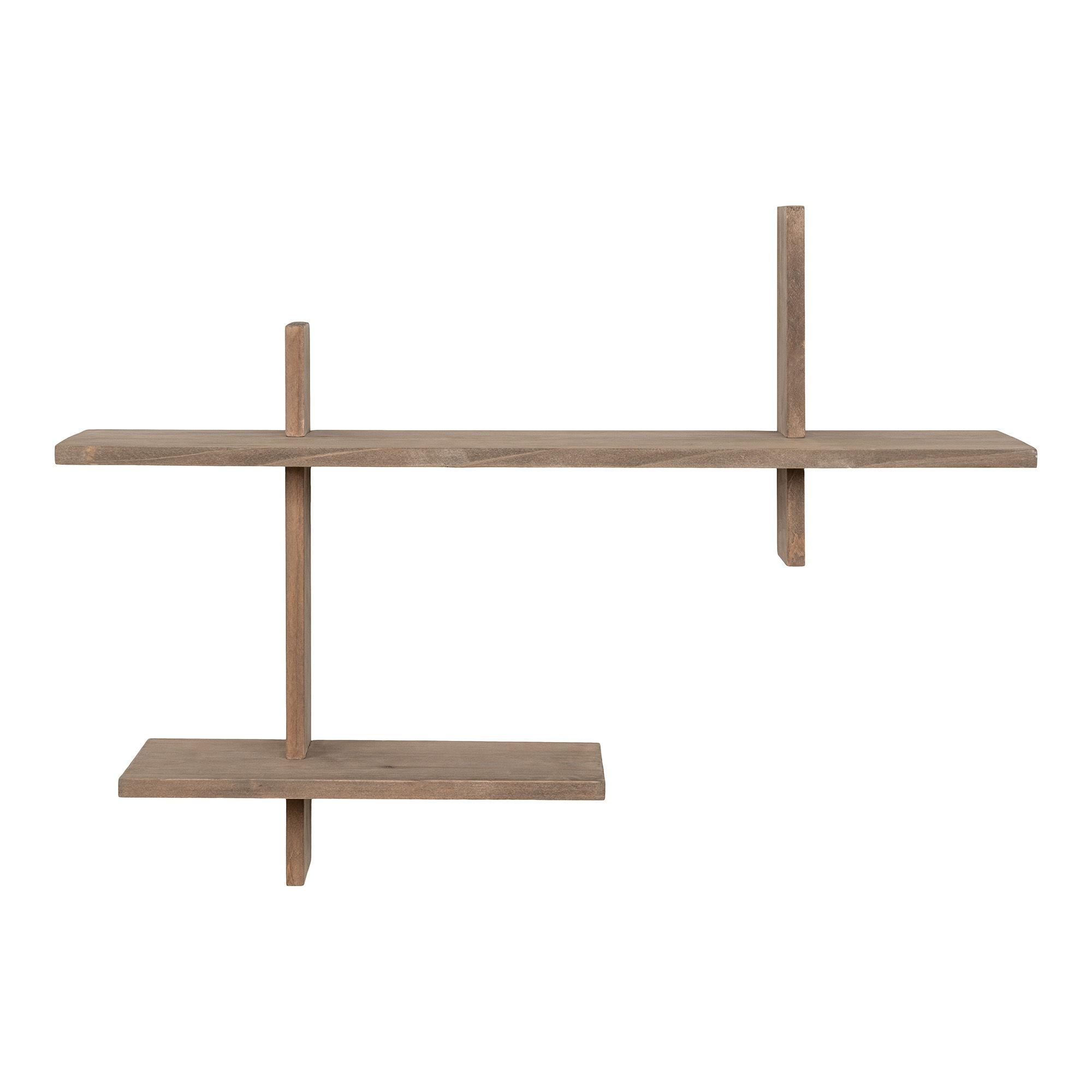 HOUSE NORDIC Ovada Hylla - Vägghylla, furu60x15x36 cm