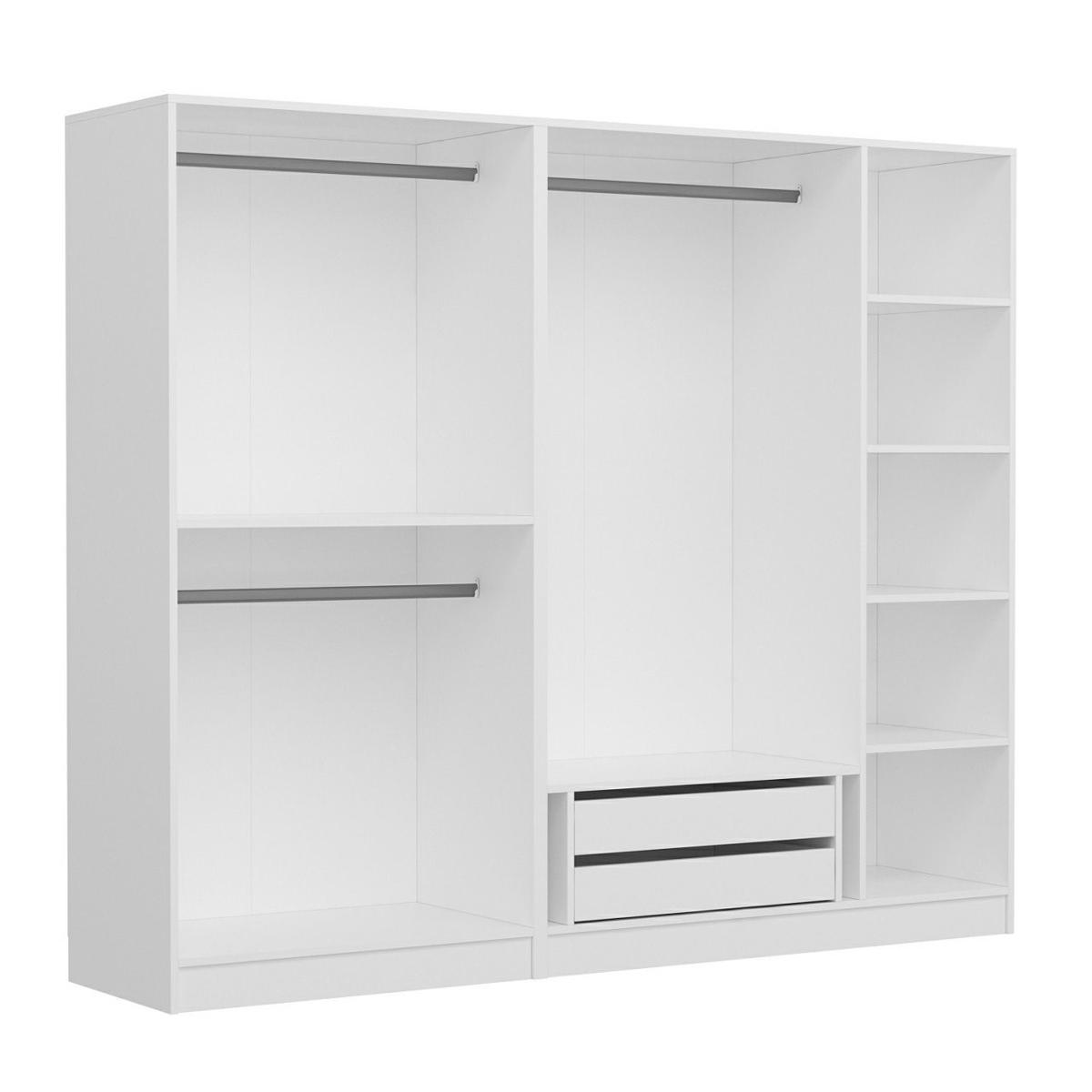 FUNZI LIVING 210 - Vit -v2 Garderob