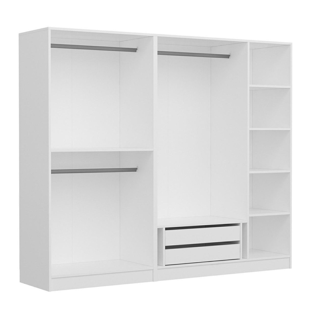 FUNZI LIVING 210 - Vit -v2 Garderob